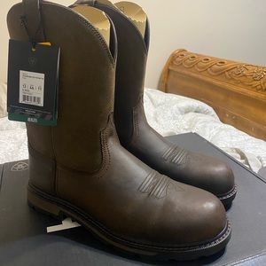 Ariat groundbreaker steel toe boots